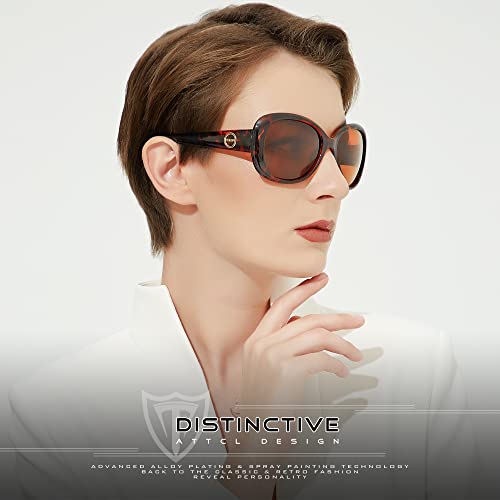 ATTCL Womens Classic Polarized Sunglasses for Women Trendy Oversized Sunglass with UV Protection2