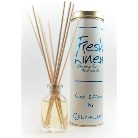 Lily Flame Fresh Linen Reed Diffuser Cover