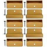 🔄 POLYVALENCE : Adapté à tous les types de literie, sommiers de canapé clic clac bz, il suffit de visser ou d'agrafer l'embout sur la structure, convient pour lattes de 50mm a 56mm.