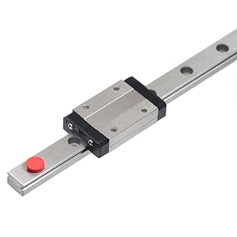 ReliaBot 500mm Stainless Steel MGN12 Linear Motion Rail Guide with MGN12H Carriage Block for 3D Printer and CNC Machine