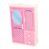 Mini ornement de meuble - des détails vifs et une conception de texture naturelle donnent à cette armoire miniature en plastique un aspect délicat et réel, des mini accessoires de maison