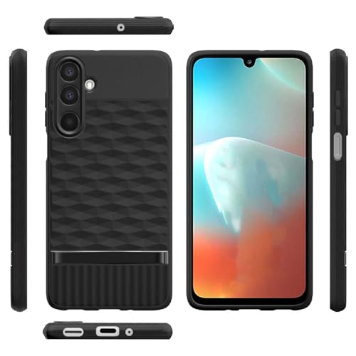 Image of Shockproof Case for Samsung Galaxy M16 5G / F16 5G | Full Camera Protection | TPU Flexible Back Cover for Samsung Galaxy M16 5G / F16 5G (Matte Black)