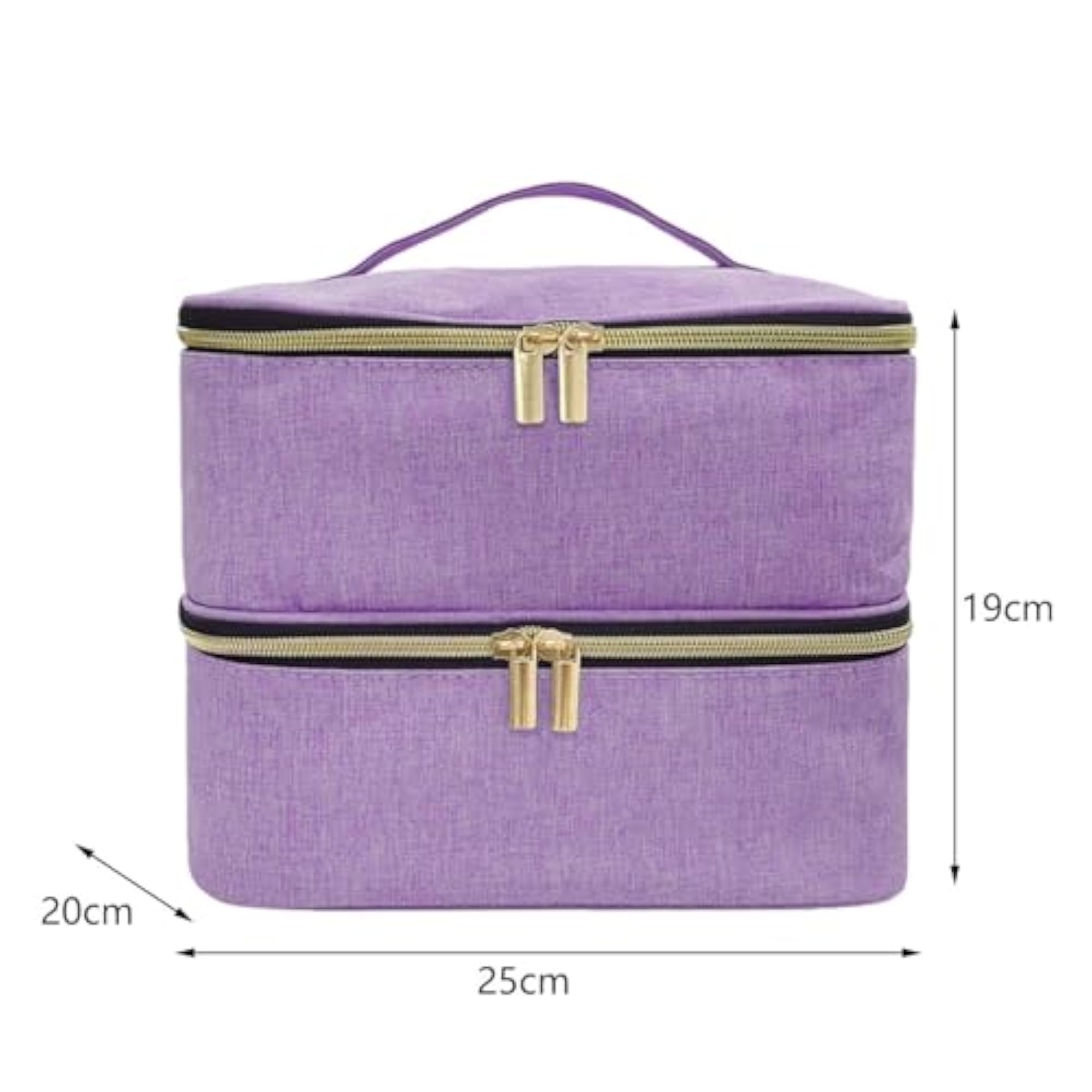 Nail Polish Organizer Case Portable Oxford Cloth