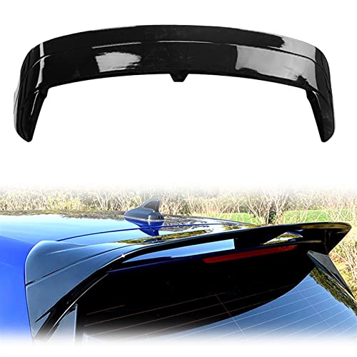 Becquet de toit arrière noir brillant Golf 8 MK8 en ABS résistant aérodynamique