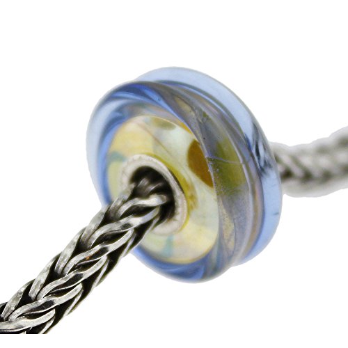Authentic Trollbeads Glass 61405 Cool Dusk