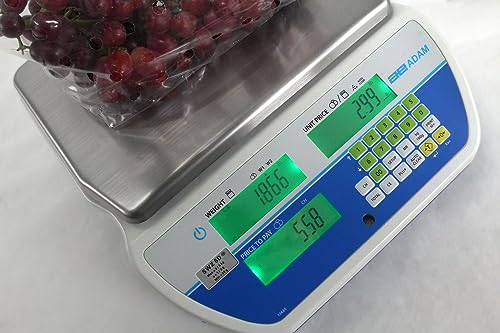 Báscula digital Adam SWZ 60Da capacidad 30/60 lb miniatura 4