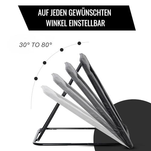FITBY Rebounder, Klappbares Trainingsnetz für Fußball & Handball, 5 Winkel Verstellbar, Stabiles Kickback Tor & Zubehör für Kinder & Erwachsene, 100x100 cm