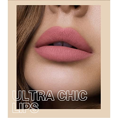 12 Piezas Líquido Pintalabios Traje, Mate Líquido Pintalabios Lápiz labial Conjunto, mate impermeable Brillo de labios Duradero Copa antiadherente lápiz labial Kit de maquillaje Lip Glaze