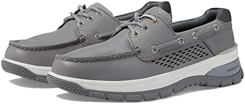 Sperry Men's Gold Billfish Plushwave Boat Shoe, Grey, 13 | Image 3