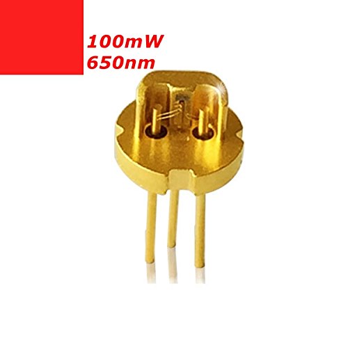 TO 18 100mW 650nm Red Laser Diode Laser Module Laser Generator Amazon