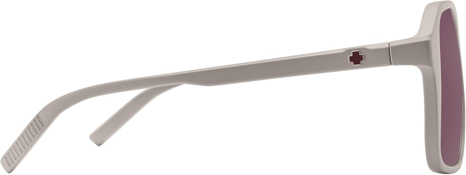 SPY Optic Hot Spot, Rectangular Aviator Sunglasses, Color and Contrast Enhancing Lenses