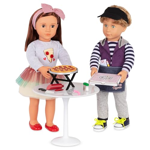 Accessoires Our Generation : Ensemble Table Pliante et Tablier pour Poupée 46 cm