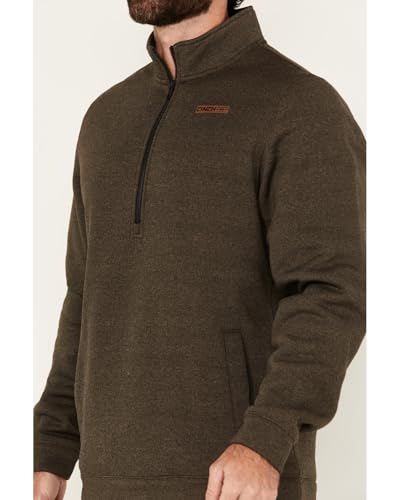 Cinch Men's Brown Pullover3