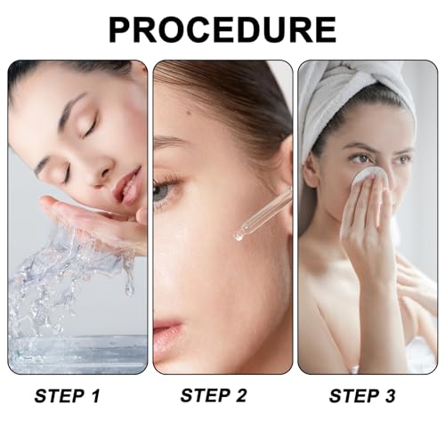 FEXPDL 4PCS Skincare Set Womens,Skincare Set Gifts for Teenagers Girls Beauty Gifts Set with Hyaluronic Acid 2% + B5,Squalane Cleanser,Eye Serum and Natural Moisturizing Factors and HA - Image 4