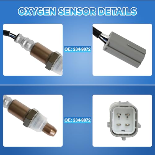 Sensor de Oxígeno para Nissan V6 4.0L 2007 Juego 4 Piezas miniatura 4