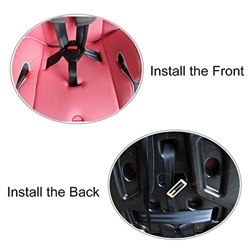 Image of Universal Seat Chest Harness Clip and Seat Chest Harness Locking Buckle Universal Replacement Part,Adjustable Guard