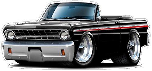 1964 Falcon Wall Decal 2Ft Long Vinyl Decals Stickers For Boys Cars Old Mens Bedroom Garage Man Cave Home Decor #TOP1