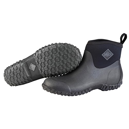 Muckster ll Ankle-Height Men's Rubber Garden Boots,Black,11 M US