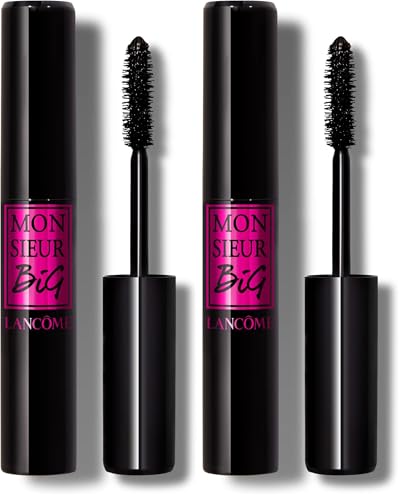 Lancôme Monsieur Big Mascara 01 Schwarz, Wimperntusche für bis zu 12x mehr Volumen, langanhaltende Formel für bis zu 24 Stunden Halt… – Ansicht 1