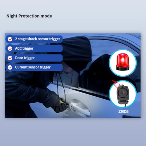 Alarma para Vehículos de 12 V CC kit de bricolaje de seguridad auto 5
