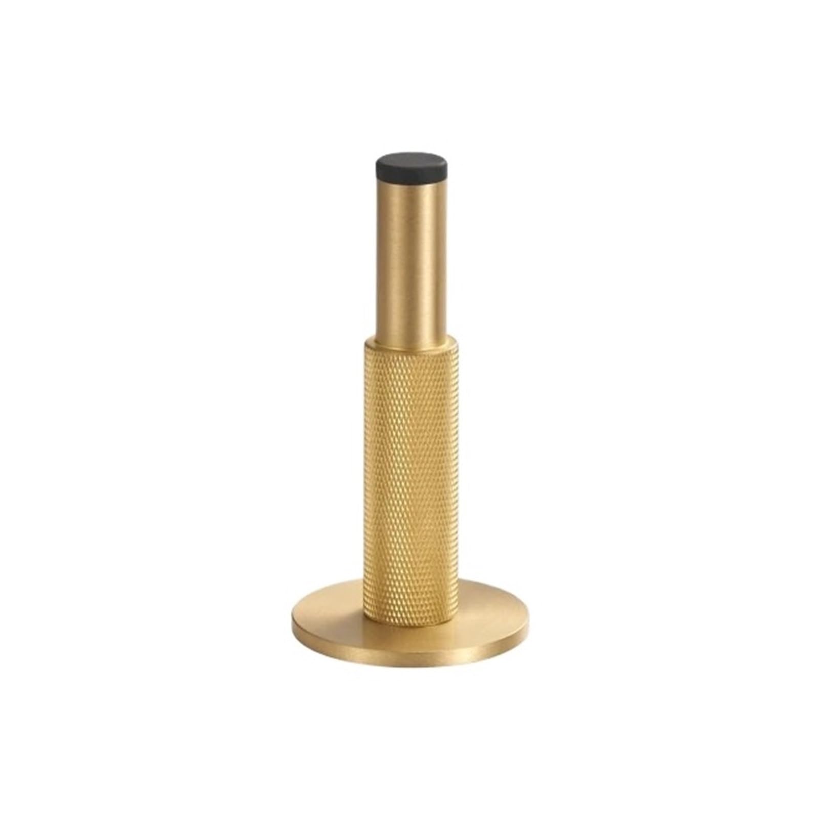 Vaqropnshrg Gold Brass Knurled Door Stop Bumper