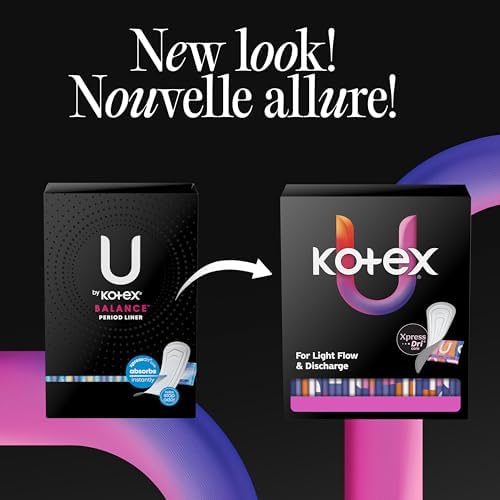 Kotex Daily Wrapped Liners, Light Absorbency, Extra Coverage, 93 Count - 1
