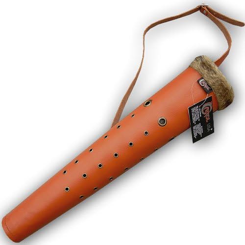 Carol Traditional Archery Leather Back Arrow Quiver AQ144