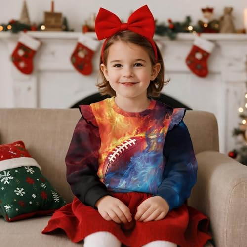 Pullover Sweatshirt Comfortable Casual Long Sleeve Fall Winter Tops Kids Sweatshirts Pullover for 1-8 Years Kids2