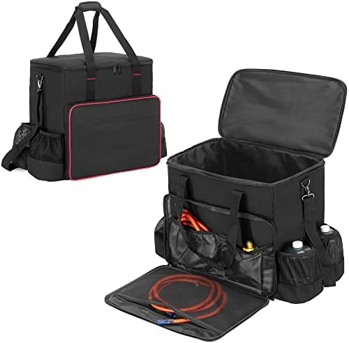 SAMDEW Big Heater Carry Bag Compatible with Mr. Heater Big Buddy Propane Heater, Portable Heater Carrying Case Compatible with Mr. Heater MH18B, with Multiple Pockets, Thick Padded & Anti-slip Bottom