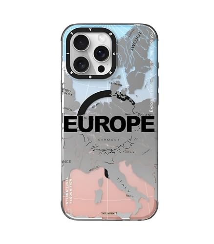Image of Universal Color-Changing Case for iPhone 15 Pro Compatible with Wireless Charging | Heat-Activated Dynamic Color Back | Slim Shockproof Design | Europe Edition