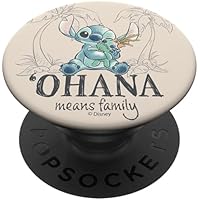 Disney Lilo & Stitch Ohana Means Family Sketch Logo PopSockets