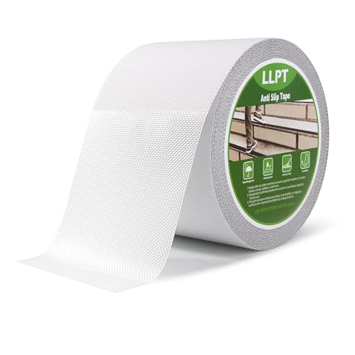 LLPT Grip Tape 4" x 36 Ft Clear Heavy Duty Anti Slip Tape