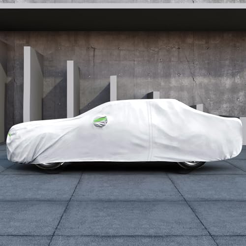 Image of Car Cover Custom Fit for Dodge Challenger 2008-2026, Migaven Waterproof Full Exterior Cover Sun Rain Protection with Door Zipper and Cotton Lining