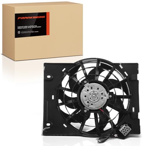 Frankberg Ventilador del radiador Gasolina Compatible con Zafira A MPV T98 1.8L Astra G CC T98 1.6L Astra G Caravan T98 1.6L Zafira A MPV T98 1.6L Astra G cabrio T98 1.8L 90570741