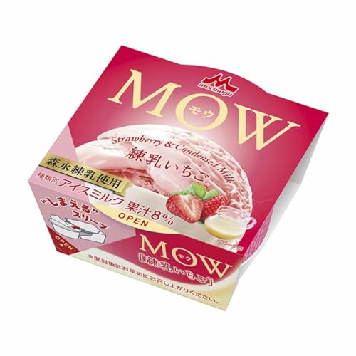 [冷凍] 森永乳業 MOW 練乳いちごのサムネイル