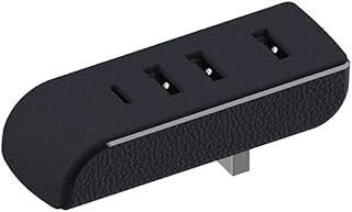 GRABLOOM USB Hub Compatible for Model 3/Y 4 In1 Multiport Docking Station of Glove Box USB Hub with 3 USB Ports and 1 Type-C Port Adapter Glovebox USB Hub Ports Docking Station 4 in 1 Game Co-Pilot