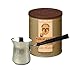 Mehmet Efendi Turkish Coffee 8.8oz w/ Stainless Steel Coffee Pot