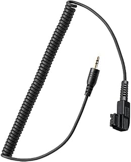 PHOLSY 2.5mm C8 Off-Camera Remote Cable Compatible with Canon EOS R3, 6D II, 1DX II, 1DX III, 1DS III, 1DS II, 1D C, 1D IV, 1D III, 1D II N, 5D II, 5D III, 5D IV, 5DS, 5D, 6D, 7D II, 50D, 40D, 30D