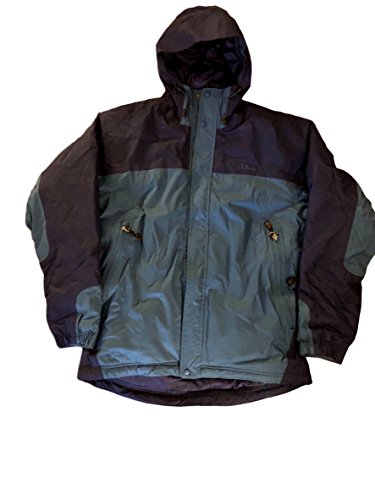 Small Regular Permaloft Men’s Mountain Blue Cresta Parka with Hood LL Bean Small
