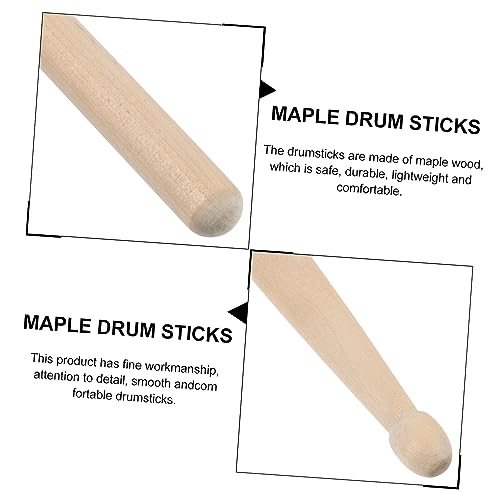 Baquetas de Maple para Batería, 1 par miniatura 3