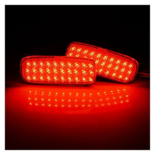 Réflecteurs pare-chocs arrière LED rouges feux stop Fiat Scudo résout les défauts de visibilité