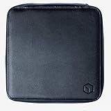 GetherDirect Travel Cord Organizer Case and Leather Tech Organizer Travel Case