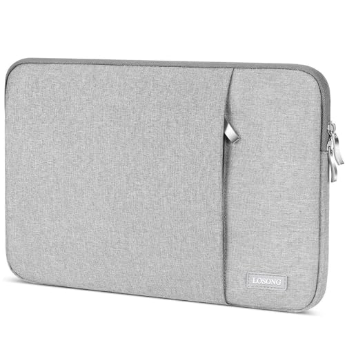 Losong Portable Monitor Case 18.5 Inch,Protective Carrying Sleeve for Most 18.5 in Monitors,Water Resistant Portable Laptop Display Bag with Accessory Pocket,Size-17.7