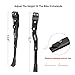 ANWONE Caballete Lateral Ajustable, Soporte de Bicicleta de aleación Ajustable MTB con...
