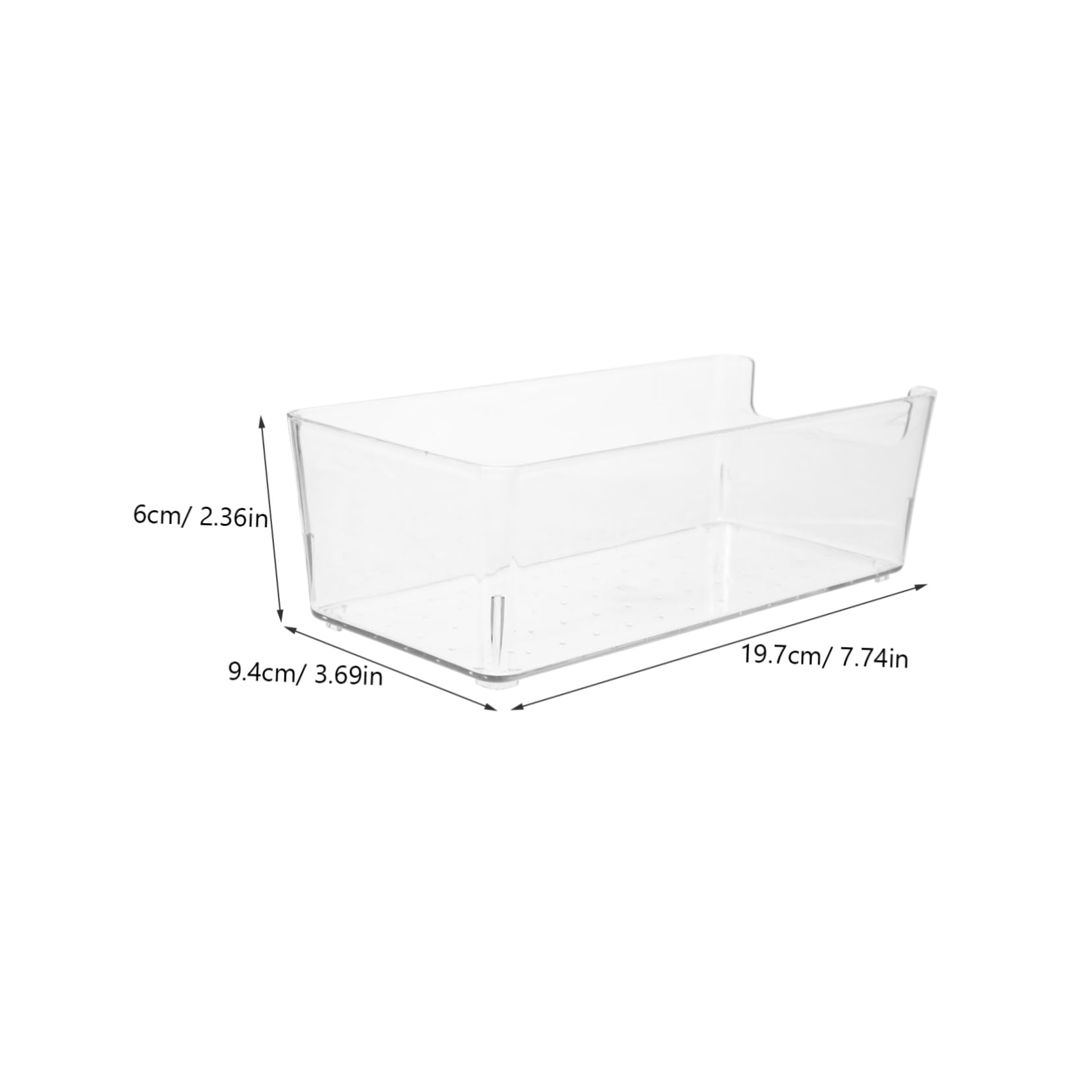 SHINEOFI 5stücke Notizblock Für Schreibtisch Transparente Wasserdichte Organizer Box Für Memo-papiere Und Notizen Praktischer Desktop Aufbewahrungsbehälter Für Büro Und Schule