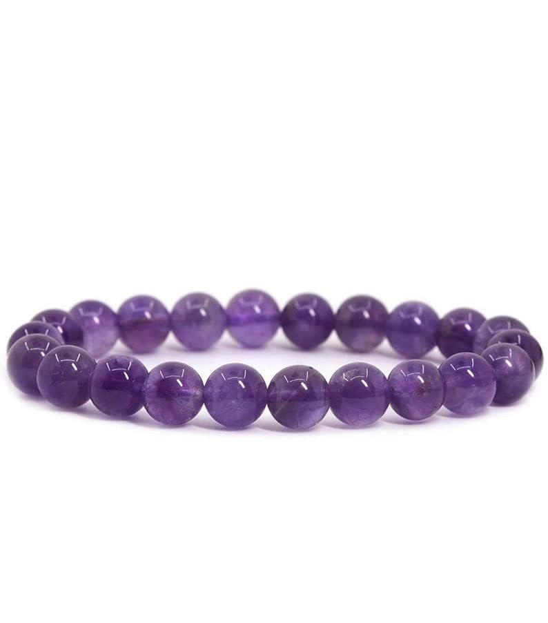 Bracelet d'améthyste naturelle : le cadeau de naissance et zodiaque idéal