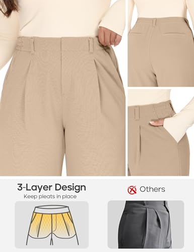 Image of Heathyoga Yoga Pants with Pockets Extra Soft Leggings with Pockets for Women Non See-Through High Waist Workout Leggings