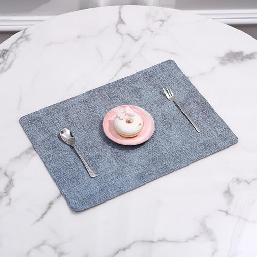 Set de table 30x43 cm lavable pour repas de famille et table de cuisine