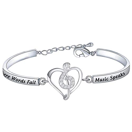 TGBJE Music Bracelet - Music Lover & Teacher Gift - Main Image