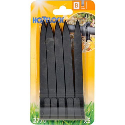 Hozelock HOZ2770 Stake, 13 mm - Pack of 5, Black
